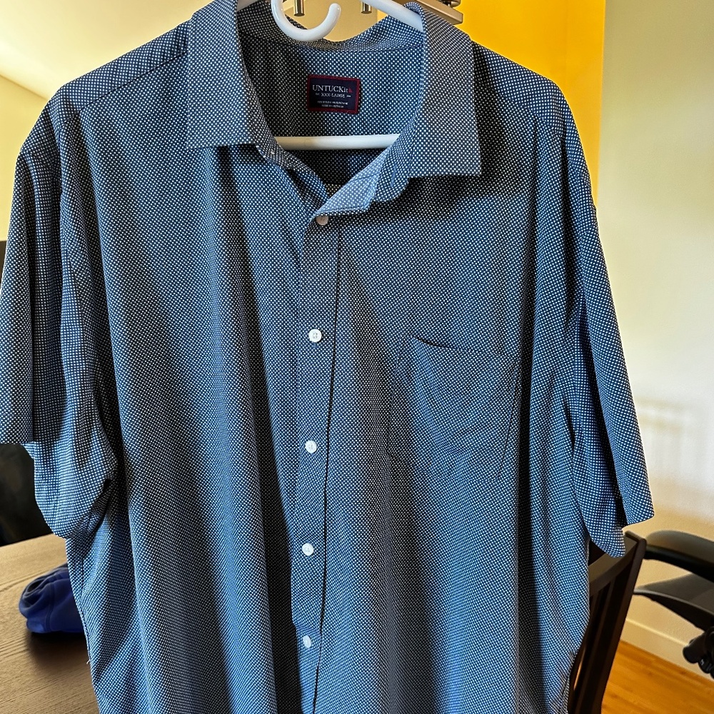 UNTUCKit Wrinkle-Free Performance Short-Sleeve Shirt